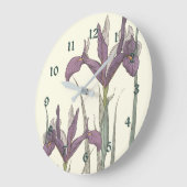 Iris Lace Große Wanduhr (Winkel)