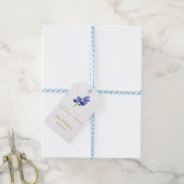 Iris | Lass Liebe wachsen Hochzeitssamen Geschenkanhänger (Mit Garn)