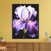Iris-Leinwand-Wandkunst Leinwanddruck (Insitu (Wohnzimmer))