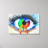 Iris Leinwanddruck (Vorderseite)