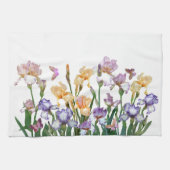 Iris Lila Butterfly Pink Geschirrtuch (Horizontal)