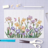 Iris Lila Butterfly Pink Seidenpapier (Handwerk)