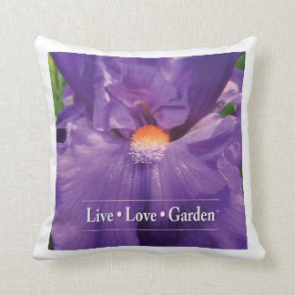 Iris-LiveLiebe-Gartenthrow-Kissen 16" Kissen