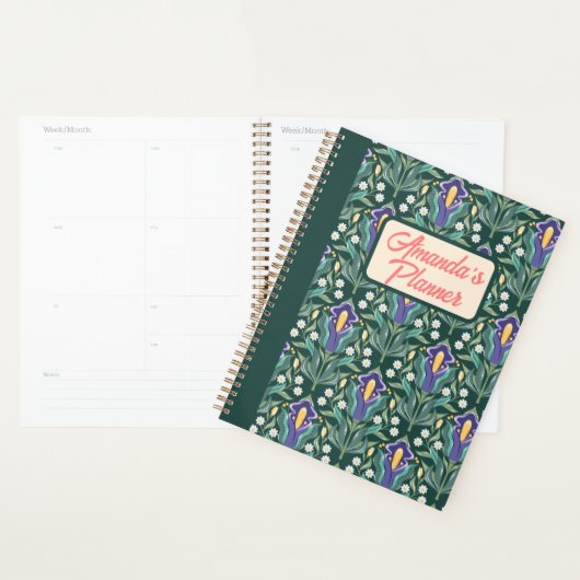 Iris Magic Planner - Blume Muster Planer (Anzeige)