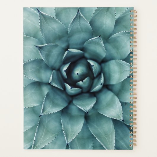 Iris Magic Planner - Blume Muster Planer (Rückseite)