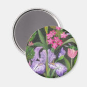Iris Magnet (Vorderseite/Rückseite)