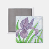 Iris Magnet (Vorderseite/Rückseite)