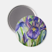 Iris Magnet (Vorderseite/Rückseite)