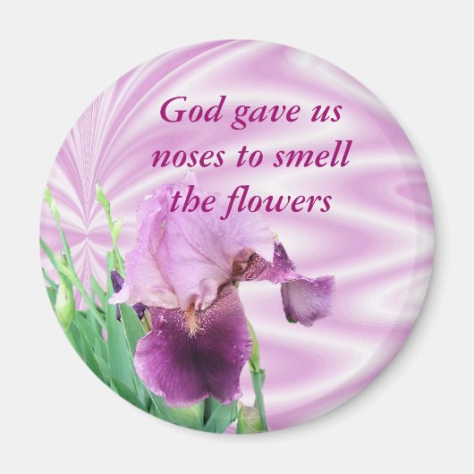 Iris-Magnet anpassen Magnet (Vorne)