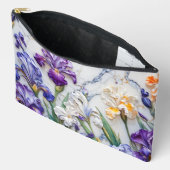 Iris-Marmor-Toilettenbeutel Zubehörtasche (Offen)