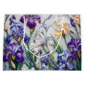 Iris-Marmorbeutel Große Geschenktüte (Vorderseite)