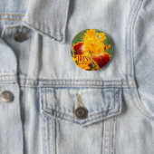 Iris "Michigan Pride" [Round Tin Abzeichen] Button (Beispiel)