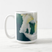 Iris mit Wassertröpfchen Kaffeetasse (Links)