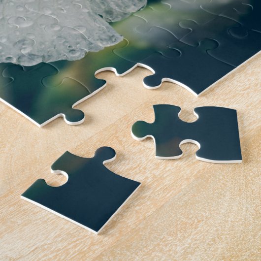 Iris mit Wassertröpfchen Puzzle (Seite)