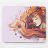 Iris Mouse Pad Mousepad (Vorne)