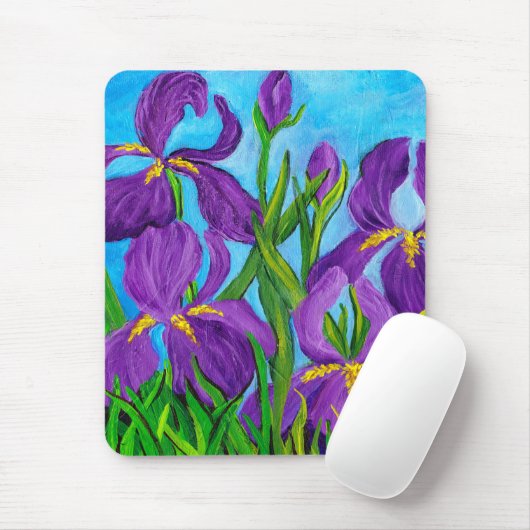 Iris Mouse Pad Mousepad (Mit Mouse)
