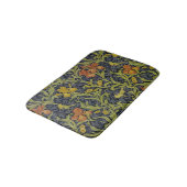 Iris-Muster (von William Morris) Badematte (Schrägansicht)