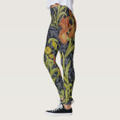 Iris-Muster (von William Morris) Leggings (Links)