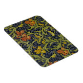 Iris-Muster (von William Morris) Magnet (Rechte Seite)