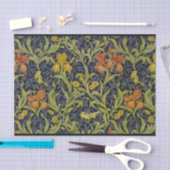 Iris-Muster (von William Morris) Seidenpapier (Handwerk)
