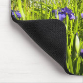 Iris N Taglilien Garden Mousepad (Ecke)