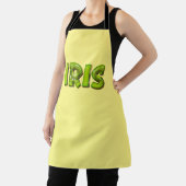Iris Name Kiwi Design Küchenschürze Schürze (InSitu)