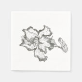Iris Napkin Serviette (Vorderseite)