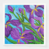 Iris Napkin Serviette (Vorderseite)