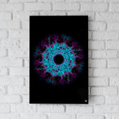 Iris nebula - farbiges abstraktes Muster v1.1 Poster