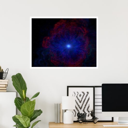 Iris Nebula Poster (Heimbüro)