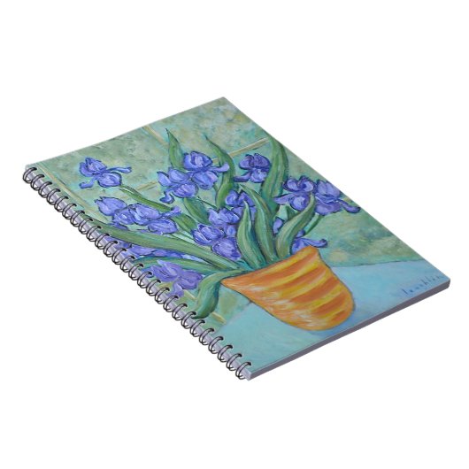 Iris-Notebook Notizblock (Rechte Seite)