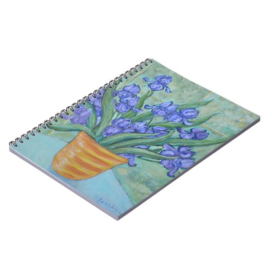 Iris-Notebook Notizblock (Linke Seite)