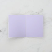 Iris-Notenkarte Dankeskarte (Innenseite)