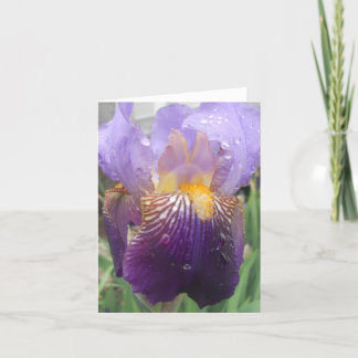 Iris-Notenkarte Karte