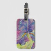 Iris oben geknackt gepäckanhänger (Vorderseite Vertikal)