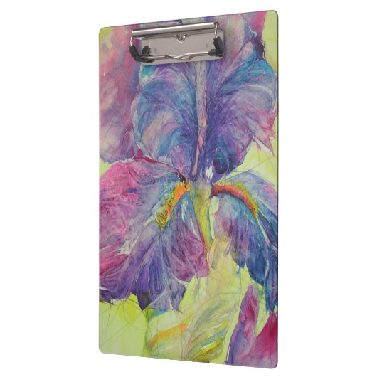 Iris oben geknackt klemmbrett (Links)