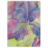 Iris oben geknackt klemmbrett (Rückseite)