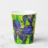 Iris Paper Cups Pappbecher (Links)