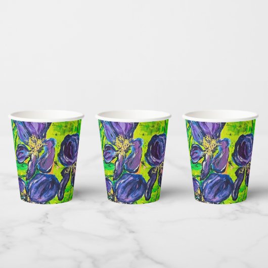 Iris Paper Cups Pappbecher (Multi)