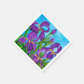 Iris Paper napkins Serviette (Ecke)