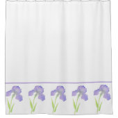 Iris Pattern Duschvorhang (Vorderseite)
