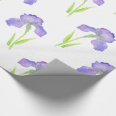 Iris Pattern Geschenkpapier (Ecke)