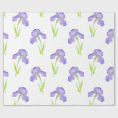 Iris Pattern Geschenkpapier (Flach)