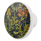 Iris Pattern (von William Morris) Keramikknauf (Rechts)