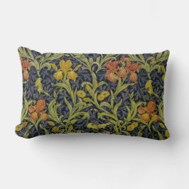 Iris Pattern (von William Morris) Lendenkissen