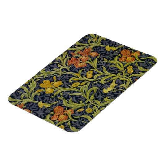 Iris Pattern (von William Morris) Magnet (Linke Seite)