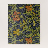 Iris Pattern (von William Morris) Puzzle (Vertikal)