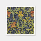 Iris Pattern (von William Morris) Serviette (Vorderseite)