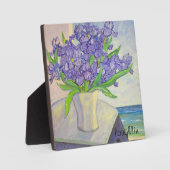 Iris Plaque Fotoplatte (Vorderseite)