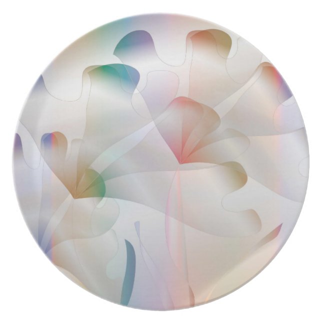 Iris-Platte Teller (Vorderseite)